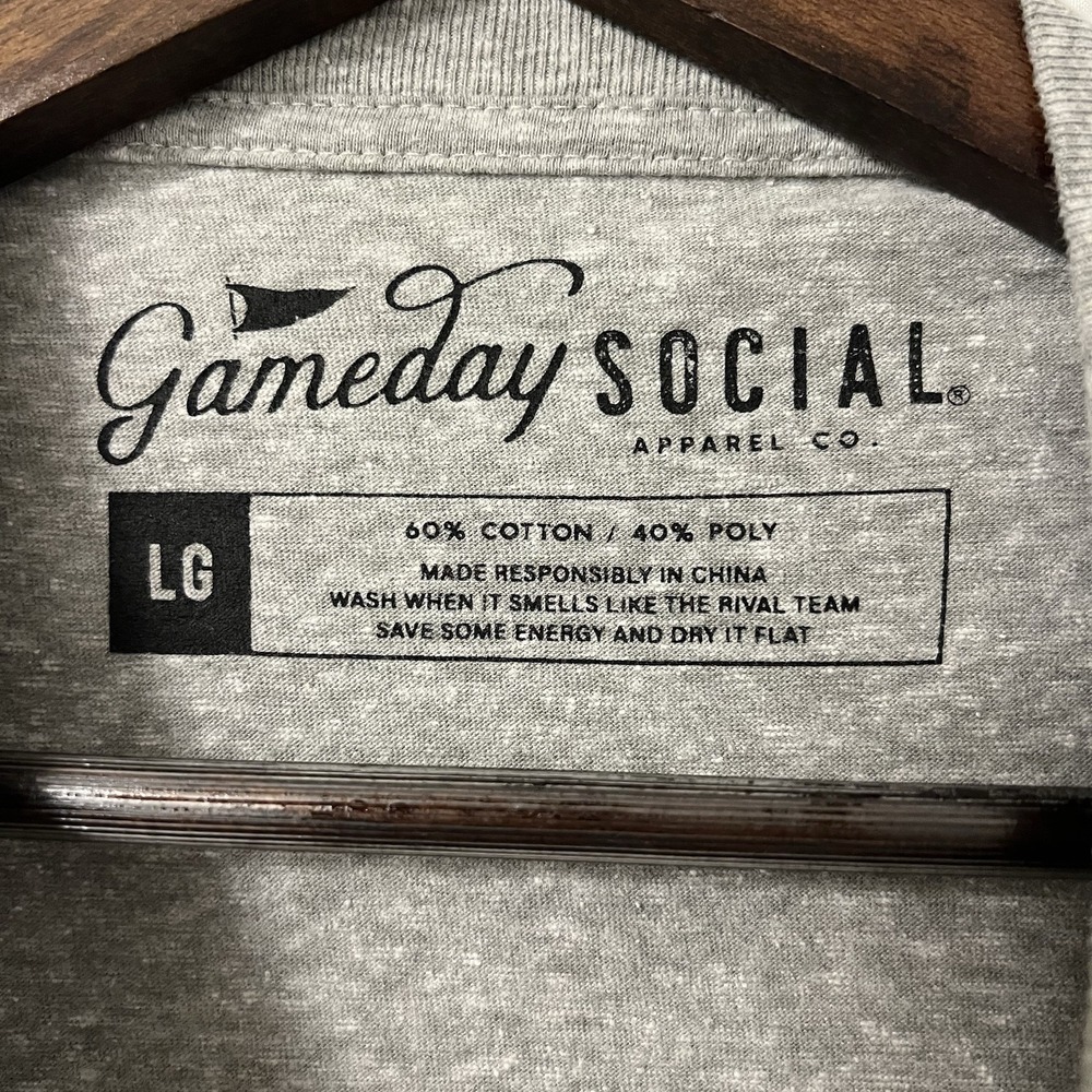 Roll Tide Roll Gameday Social Large Gray Alabama Crimson Tide Football‎ READ - Picture 4 of 4